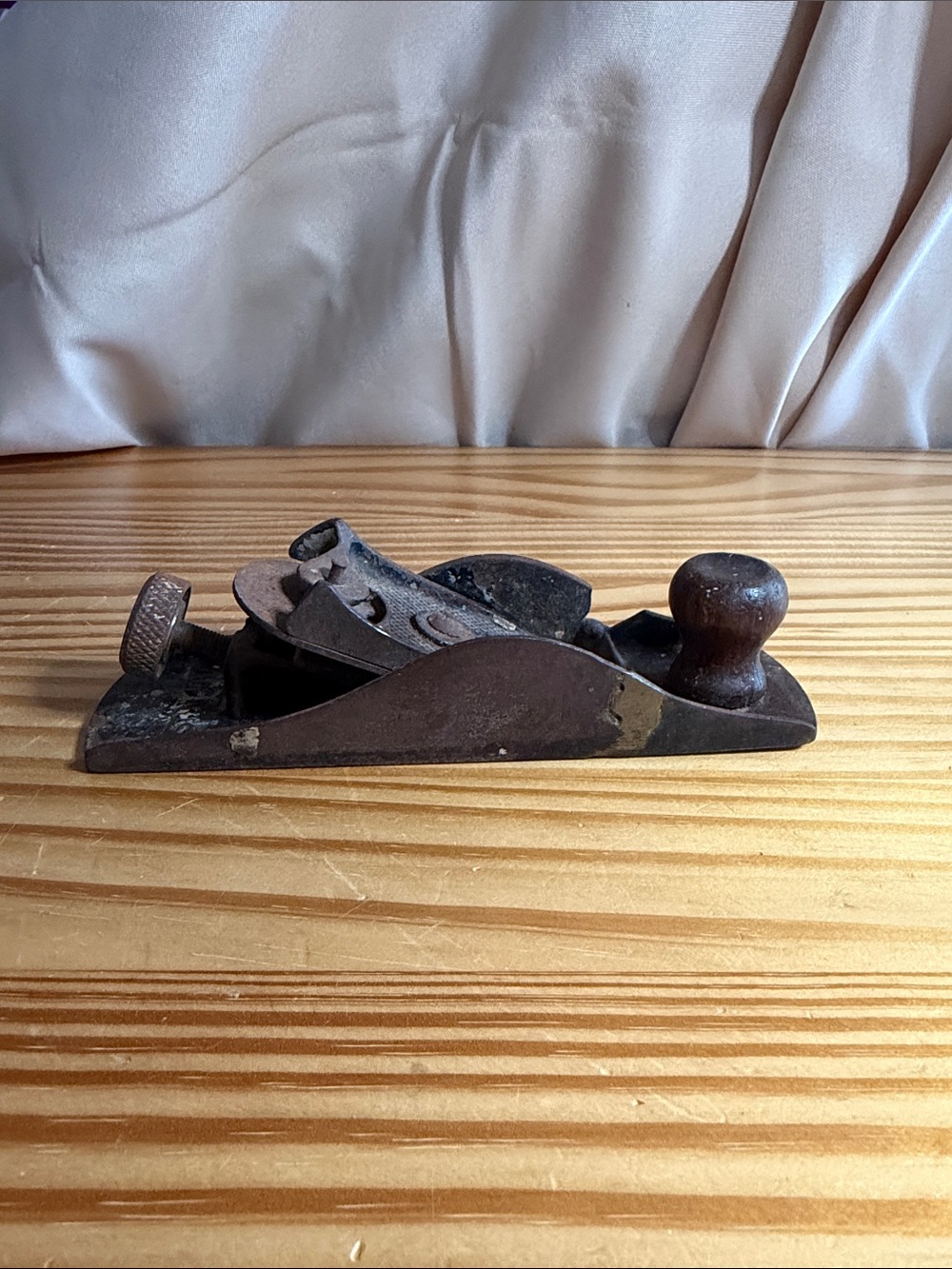 Vintage Stanley No. 110 Cast Iron Block Plane Woodworking Tool